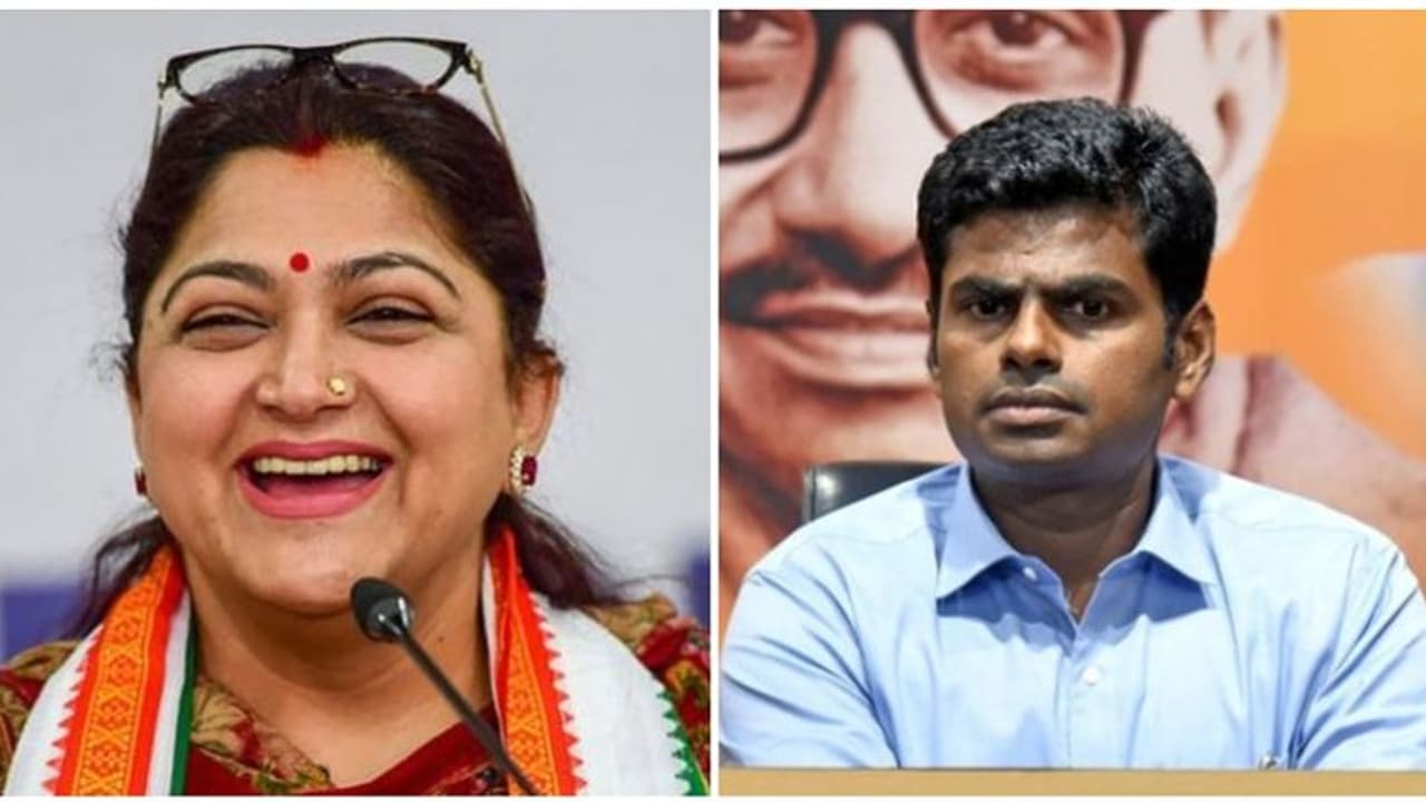 நடிகை குஷ்பு பாஜகவுக்கு கட்டாயம் வரணும்... அன்போடு அழைக்கும் அண்ணாமலை..!