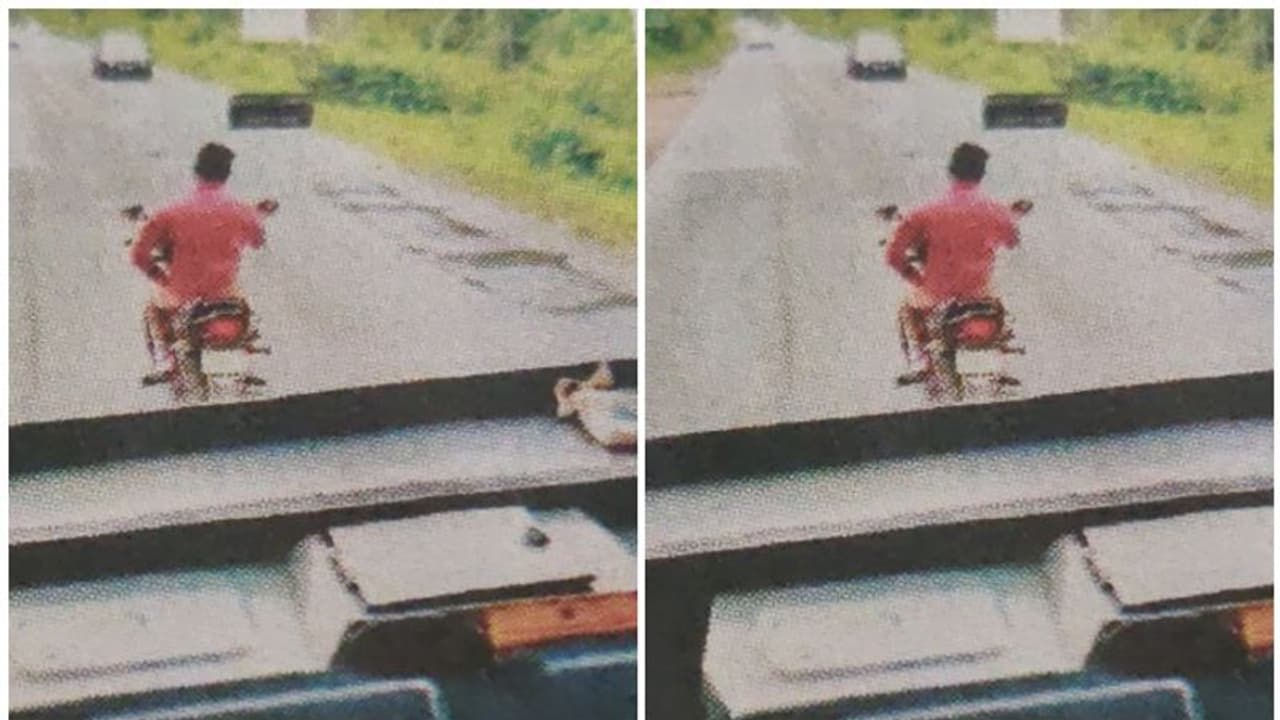 കെഎസ്ആര്ടിസി ബസിന് മുന്നില് അഭ്യാസവുമായി യുവാവ്; 'പണി' കൊടുത്ത് മോട്ടോര് വാഹന വകുപ്പ് കെഎസ്ആര്ടിസി ബസിന് മുന്നില് അഭ്യാസവുമായി യുവാവ്; 'പണി' കൊടുത്ത് മോട്ടോര് വാഹന വകുപ്പ്