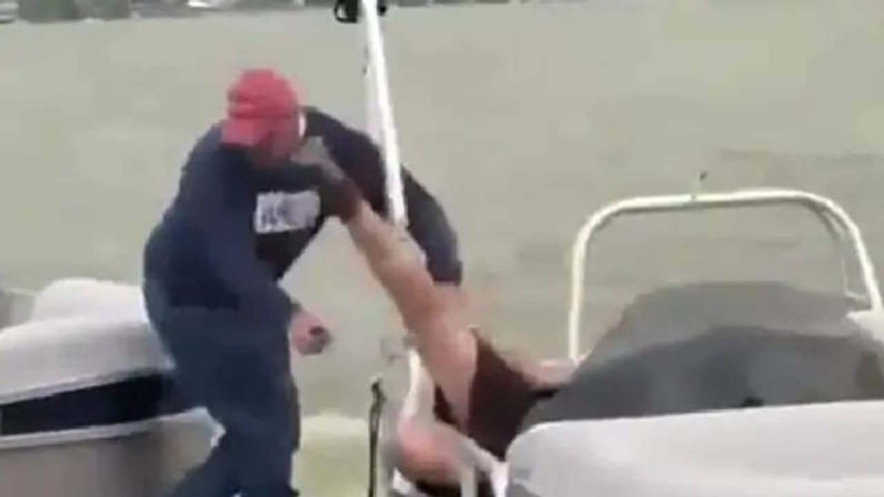 രണ്ട് ബോട്ടിലായി ഒരു റൊമാന്റിക് വിവാഹാഭ്യർത്ഥന; അവസാനം സംഭവിച്ചത്... രണ്ട് ബോട്ടിലായി ഒരു റൊമാന്റിക് വിവാഹാഭ്യർത്ഥന; അവസാനം സംഭവിച്ചത്...