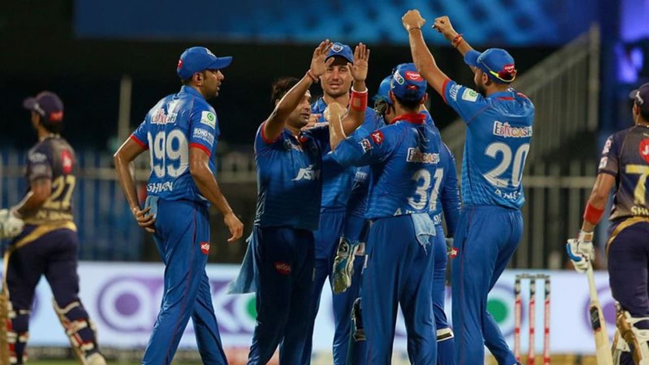 IPL 2020: ಕೆಕೆಆರ್ ವಿರುದ್ಧ ಗೆಲುವು, ಮೊದಲ ಸ್ಥಾನಕ್ಕೇರಿದ ಡೆಲ್ಲಿ ಕ್ಯಾಪಿಟಲ್ಸ್! IPL 2020: ಕೆಕೆಆರ್ ವಿರುದ್ಧ ಗೆಲುವು, ಮೊದಲ ಸ್ಥಾನಕ್ಕೇರಿದ ಡೆಲ್ಲಿ ಕ್ಯಾಪಿಟಲ್ಸ್!