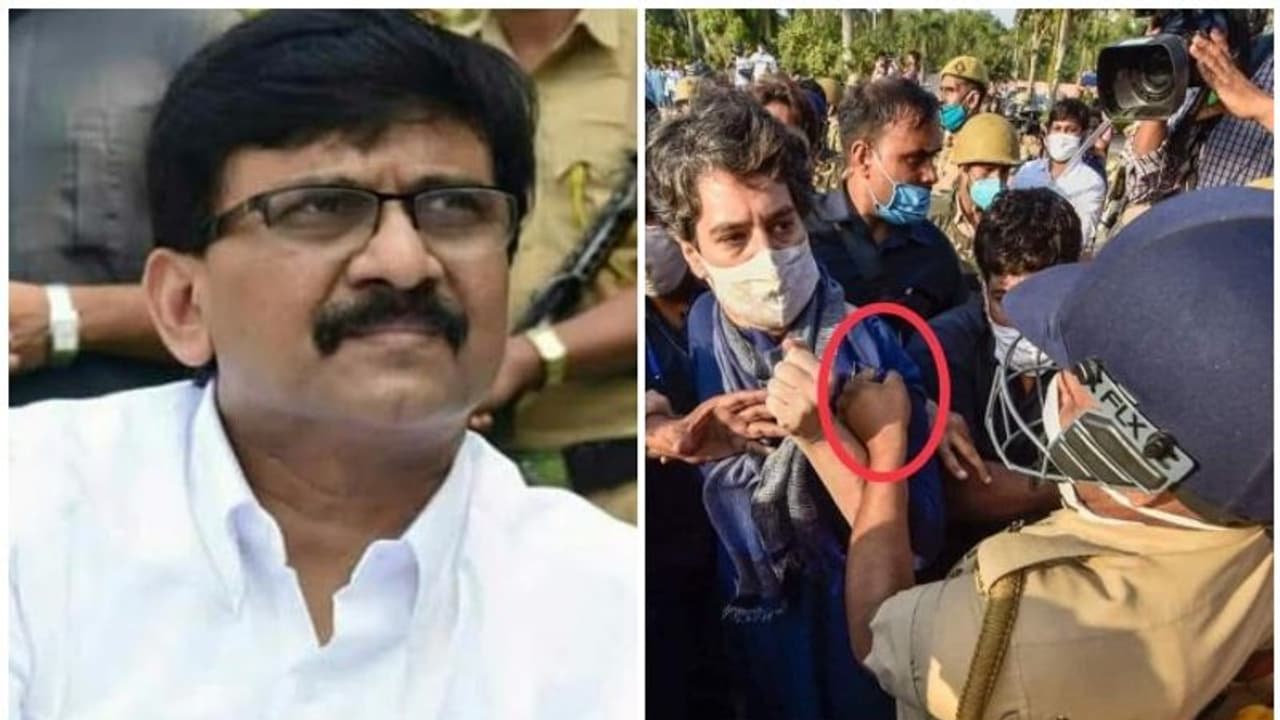 യോഗിജിയുടെ നാട്ടില് വനിതാ പൊലീസില്ലേ; പ്രിയങ്കയെ പുരുഷ പൊലീസ് കയ്യേറ്റം ചെയ്തതിനെതിരെ ശിവസേന യോഗിജിയുടെ നാട്ടില് വനിതാ പൊലീസില്ലേ; പ്രിയങ്കയെ പുരുഷ പൊലീസ് കയ്യേറ്റം ചെയ്തതിനെതിരെ ശിവസേന