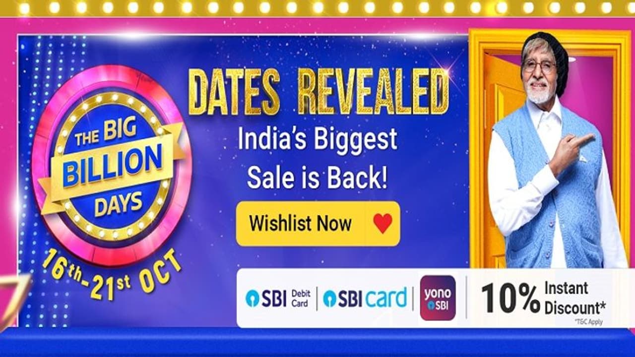 Flipkart Big Billion Days: 16 अक्टूबर से शुरू है सेल, पैदा होंगी 70000 नई नौकरियां Flipkart Big Billion Days: 16 अक्टूबर से शुरू है सेल, पैदा होंगी 70000 नई नौकरियां