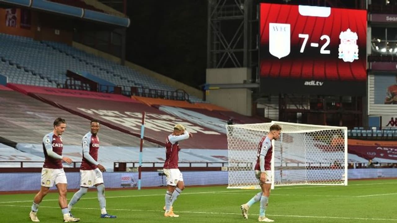 നാണക്കേട്, ആസ്റ്റണ് വില്ലയ്ക്ക് മുന്നില് ലിവര്പൂള് ചാരം; ലാ ലിഗയില് ബാഴ്സയ്ക്ക് സമനില നാണക്കേട്, ആസ്റ്റണ് വില്ലയ്ക്ക് മുന്നില് ലിവര്പൂള് ചാരം; ലാ ലിഗയില് ബാഴ്സയ്ക്ക് സമനില