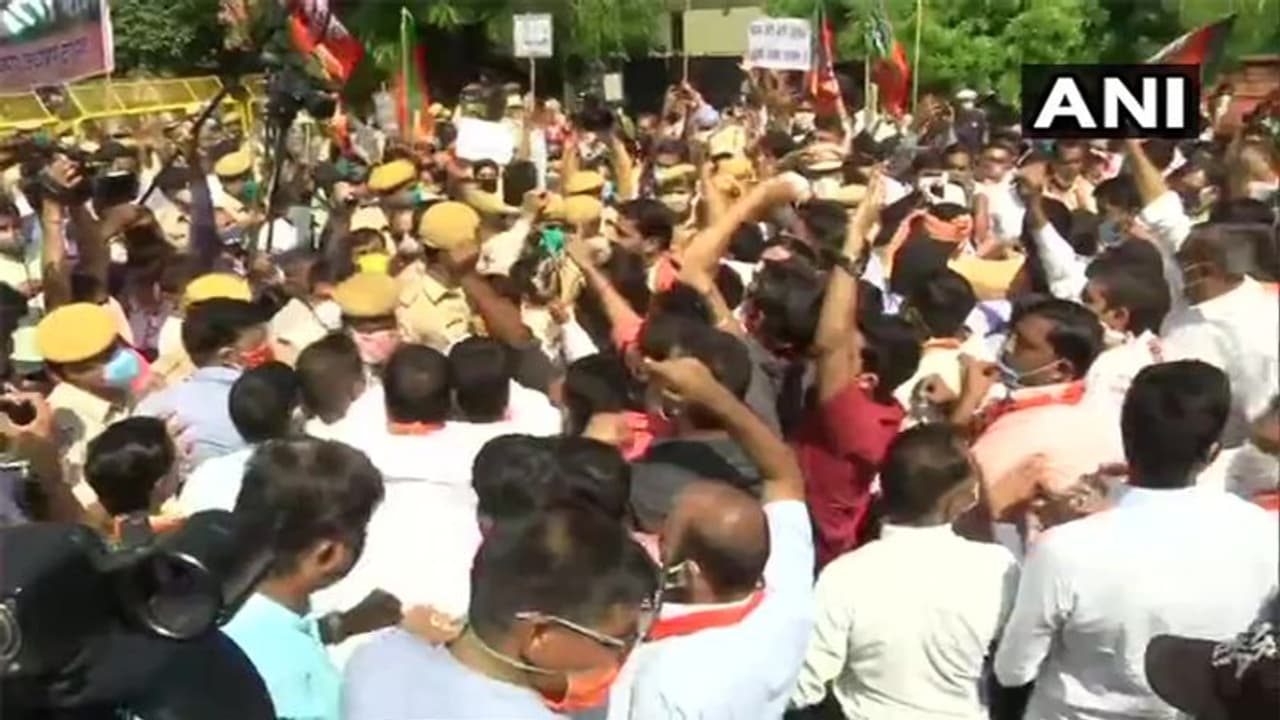 Rajasthan BJP launches massive protest over rising rape cases, state president Satish Poonia in custody