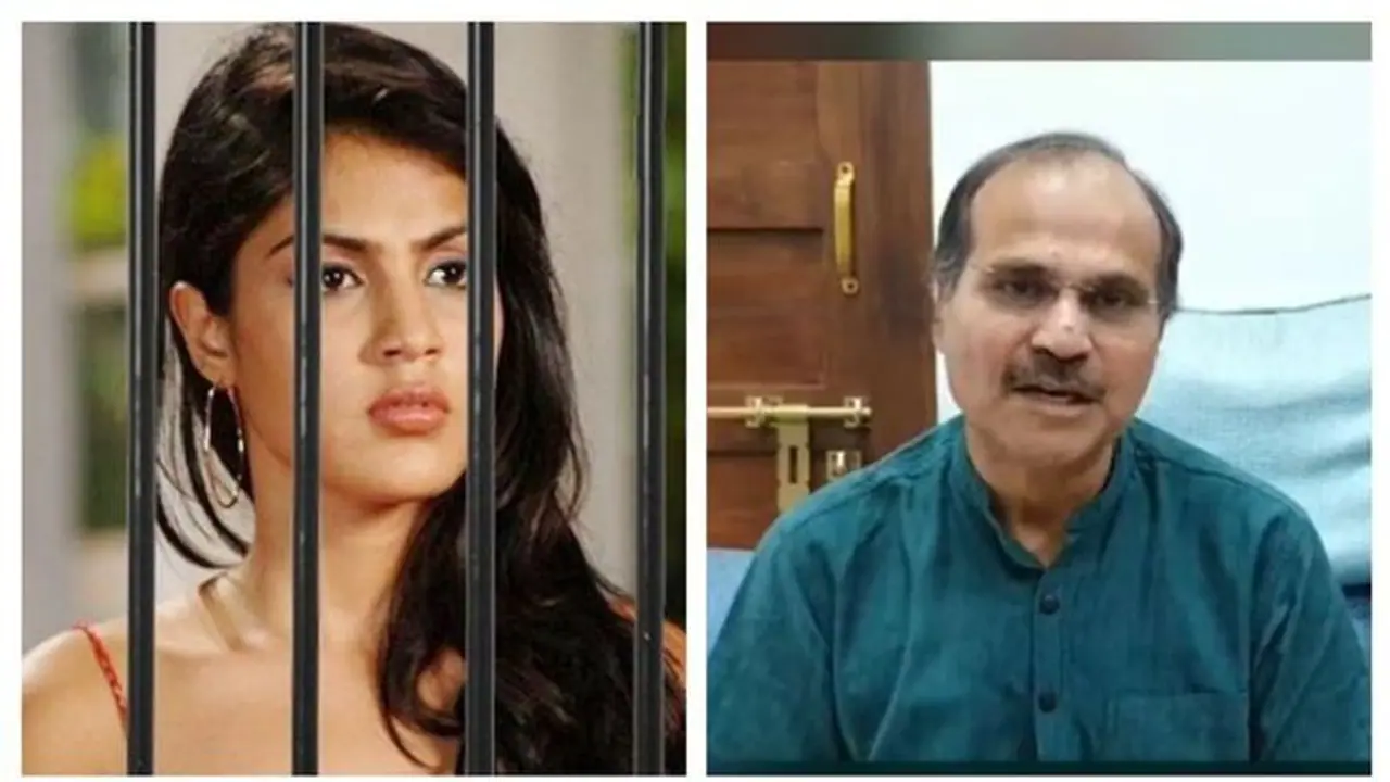 Rhea Chakraborty victim of political conspiracy: Adhir Ranjan Chowdhury Rhea Chakraborty victim of political conspiracy: Adhir Ranjan Chowdhury
