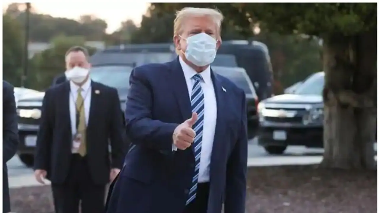Coronavirus: US President Trump returns to White House, removes mask despite having COVID 19