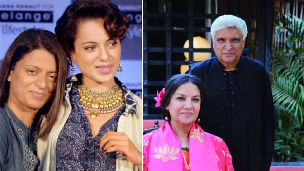 शबाना पर कंगना की बहन का पलटवार, कहा 'आप भारत विरोधी राजनीति में क्यों भाग लेती हैं?'