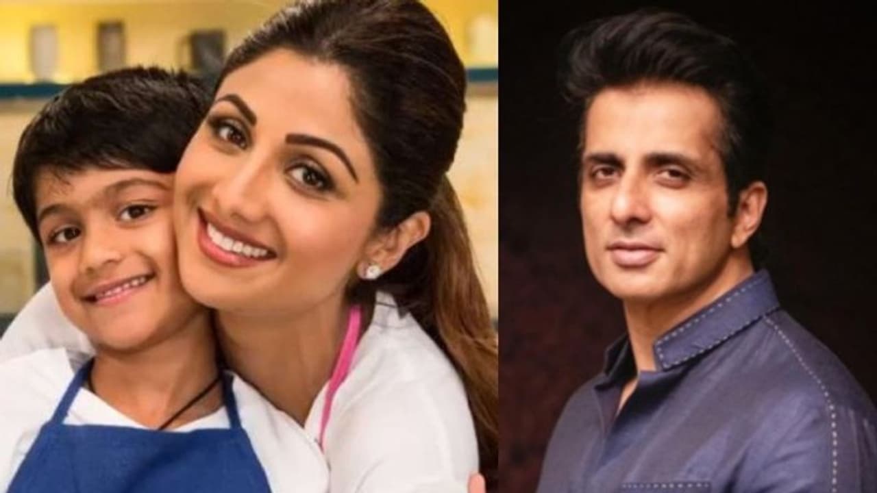 సోనూసూద్‌కి శిల్పా శెట్టి తనయుడు అరుదైన గిఫ్ట్.. రియల్‌ హీరో ఏమన్నాడంటే?