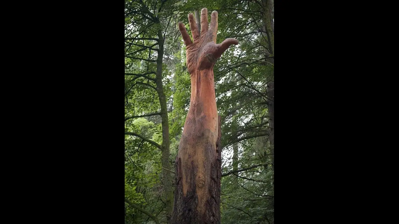 Fact Check: क्या कश्मीर में है ये हाथ की तरह दिखने वाला पेड़? जान लीजिए वायरल तस्वीर का सच