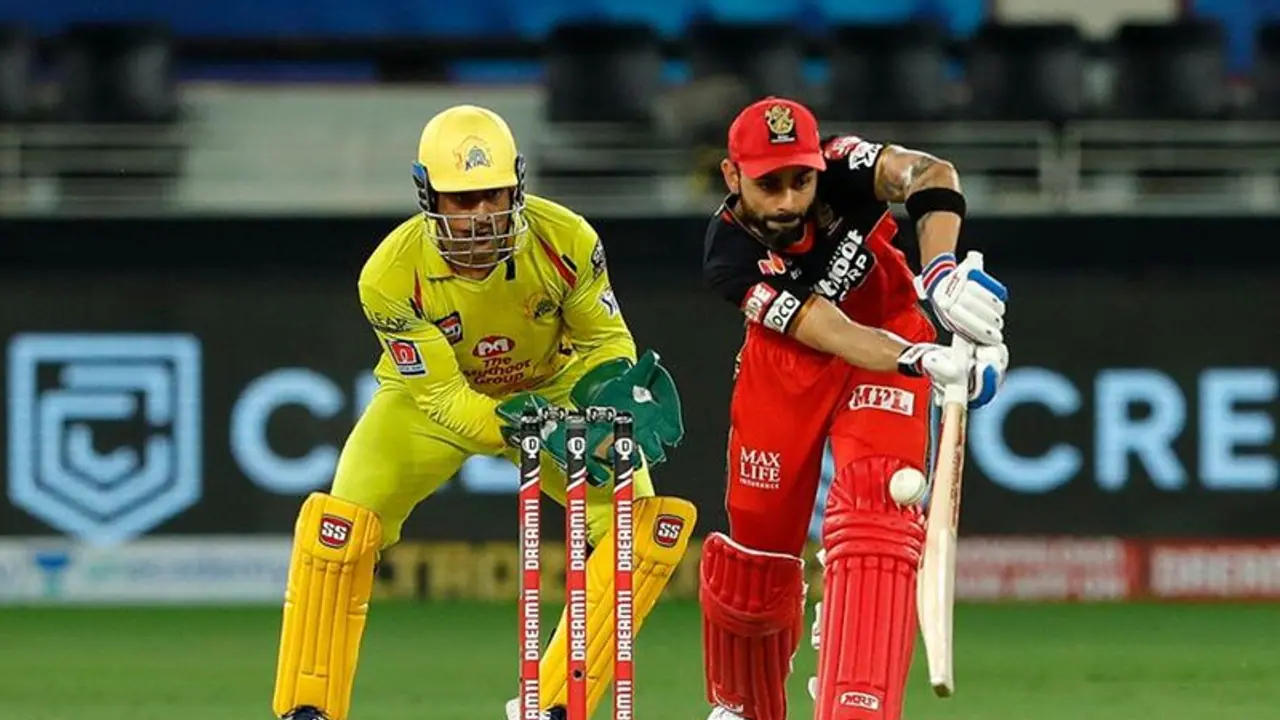 CSK vs RCB: విరాట్ కోహ్లీ విధ్వంసం... ఆర్సీబీ భారీ స్కోర్... CSK vs RCB: విరాట్ కోహ్లీ విధ్వంసం... ఆర్సీబీ భారీ స్కోర్...