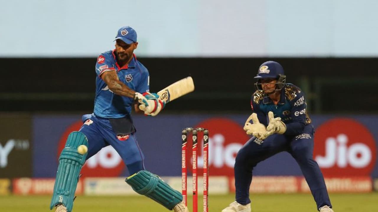 ৬৯ রানের অনবদ্য ইনিংস 'গব্বরের', মুম্বই ইন্ডিয়ান্সকে ১৬৩ রানের টার্গেট দিল দিল্লি ক্যাপিটালস