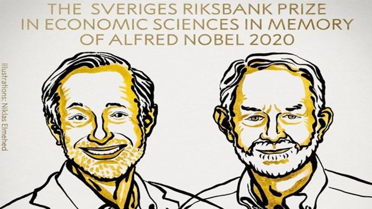 Nobel Prize 2020: रॉबर्ट विल्सन और पॉल मिलग्रोम को मिलेगा अर्थशास्त्र का नोबेल पुरस्कार Nobel Prize 2020: रॉबर्ट विल्सन और पॉल मिलग्रोम को मिलेगा अर्थशास्त्र का नोबेल पुरस्कार
