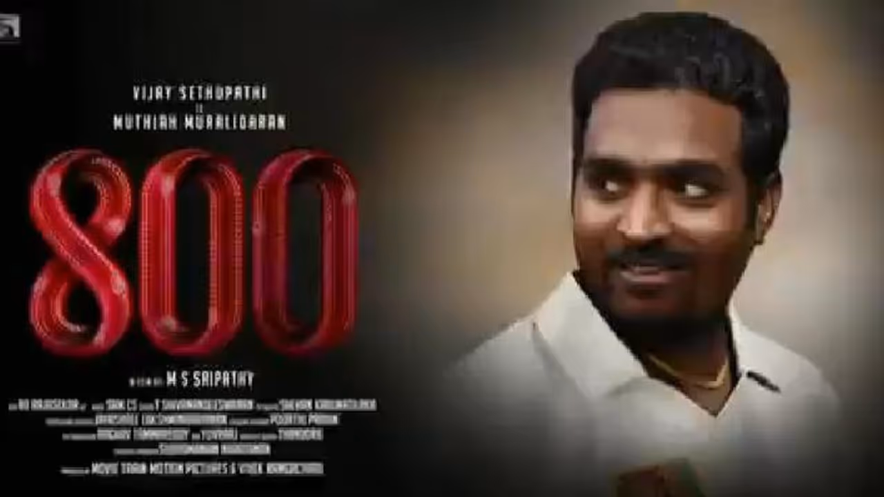 ‘800’ biopic poster out, Vijay Sethupathi guised up as Muttiah Muralitharan