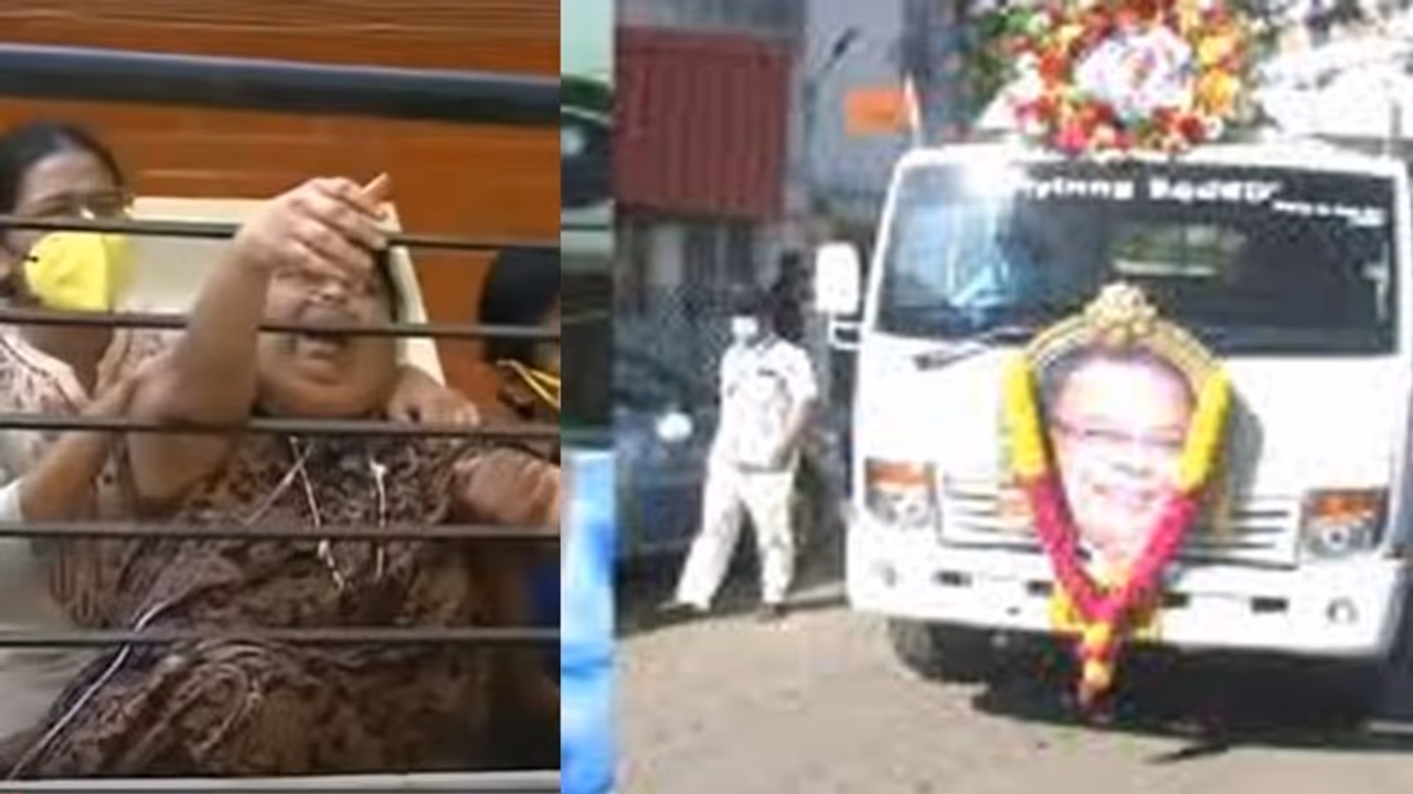 கடவுளே இதுமாதிரி கொடுமை யாருக்கும் வரக்கூடாது... கணவர் வெற்றிவேல் உடலை பால்கனியில் பார்த்து கதறிய மனைவி..! கடவுளே இதுமாதிரி கொடுமை யாருக்கும் வரக்கூடாது... கணவர் வெற்றிவேல் உடலை பால்கனியில் பார்த்து கதறிய மனைவி..!