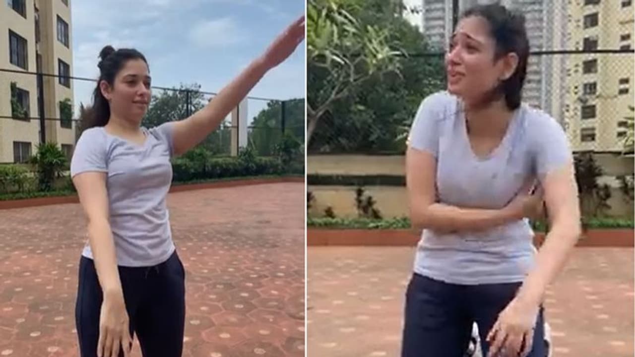 కరోనా వచ్చాక కూడా అదిరిపోయే ఫిట్నెస్ చాటిన తమన్నా.. వీడియో షేర్ కరోనా వచ్చాక కూడా అదిరిపోయే ఫిట్నెస్ చాటిన తమన్నా.. వీడియో షేర్