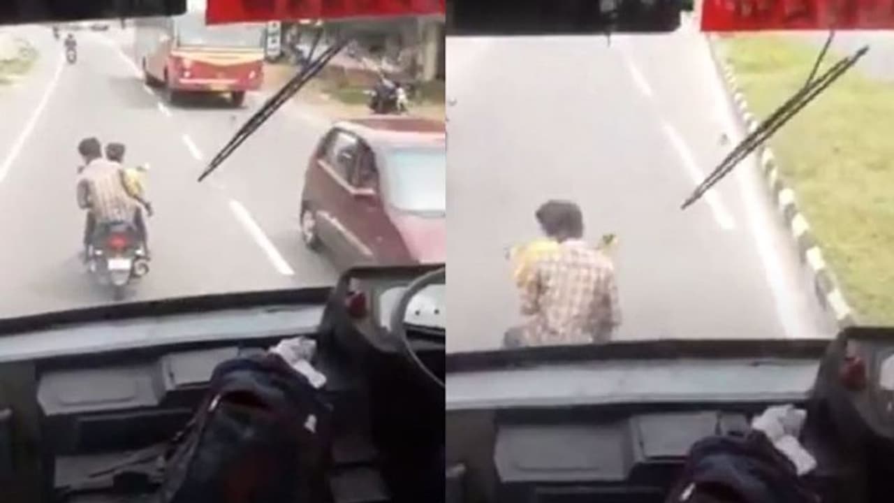 ಉದ್ದೇಶಪೂರ್ವಕವಾಗಿ KSRTC ಬಸ್ ಪ್ರಯಾಣಕ್ಕೆ ಅಡ್ಡಿ; ಪುಂಡರಿಗೆ ಪೊಲೀಸ್ ತಕ್ಕ ಶಾಸ್ತಿ!