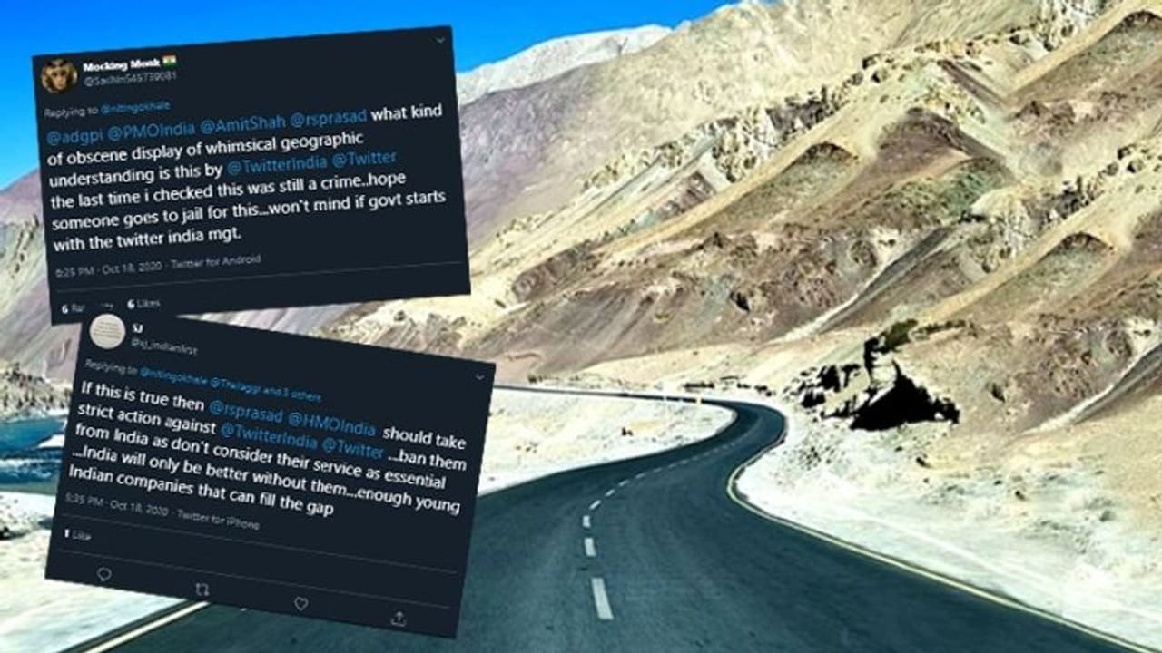 Twitter faces backlash after showing Ladakh as part of China