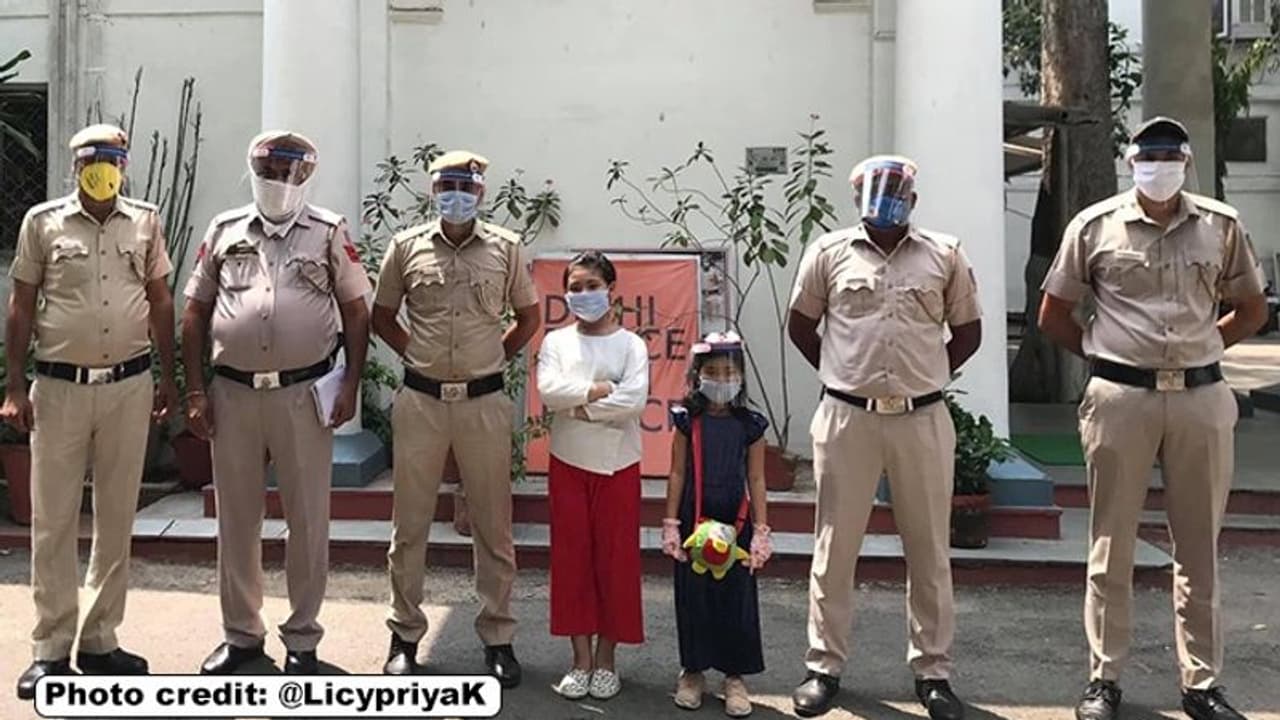 9 year old detained by Delhi Police briefly vows to keep fighting