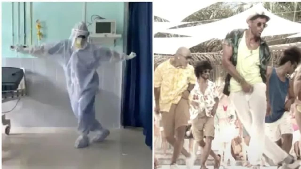 കൊവിഡ് രോഗികള്ക്ക് ആശ്വാസമേകാന് ഡാന്സ് ചെയ്ത് ഡോക്ടര്, വീഡിയോ ഏറ്റെടുത്ത് ട്വിറ്റര് കൊവിഡ് രോഗികള്ക്ക് ആശ്വാസമേകാന് ഡാന്സ് ചെയ്ത് ഡോക്ടര്, വീഡിയോ ഏറ്റെടുത്ത് ട്വിറ്റര്