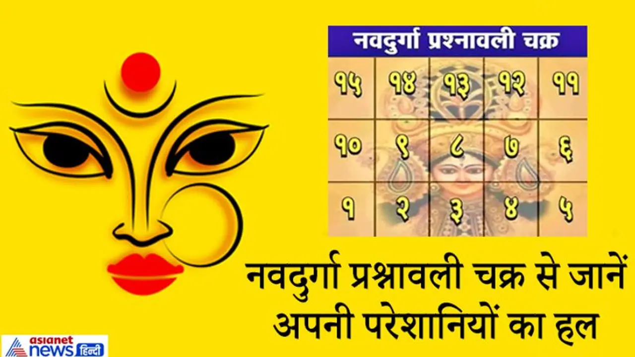 नवदुर्गा प्रश्नावली चक्र से आप आसानी से जान सकते हैं अपनी परेशानियों का समाधान नवदुर्गा प्रश्नावली चक्र से आप आसानी से जान सकते हैं अपनी परेशानियों का समाधान