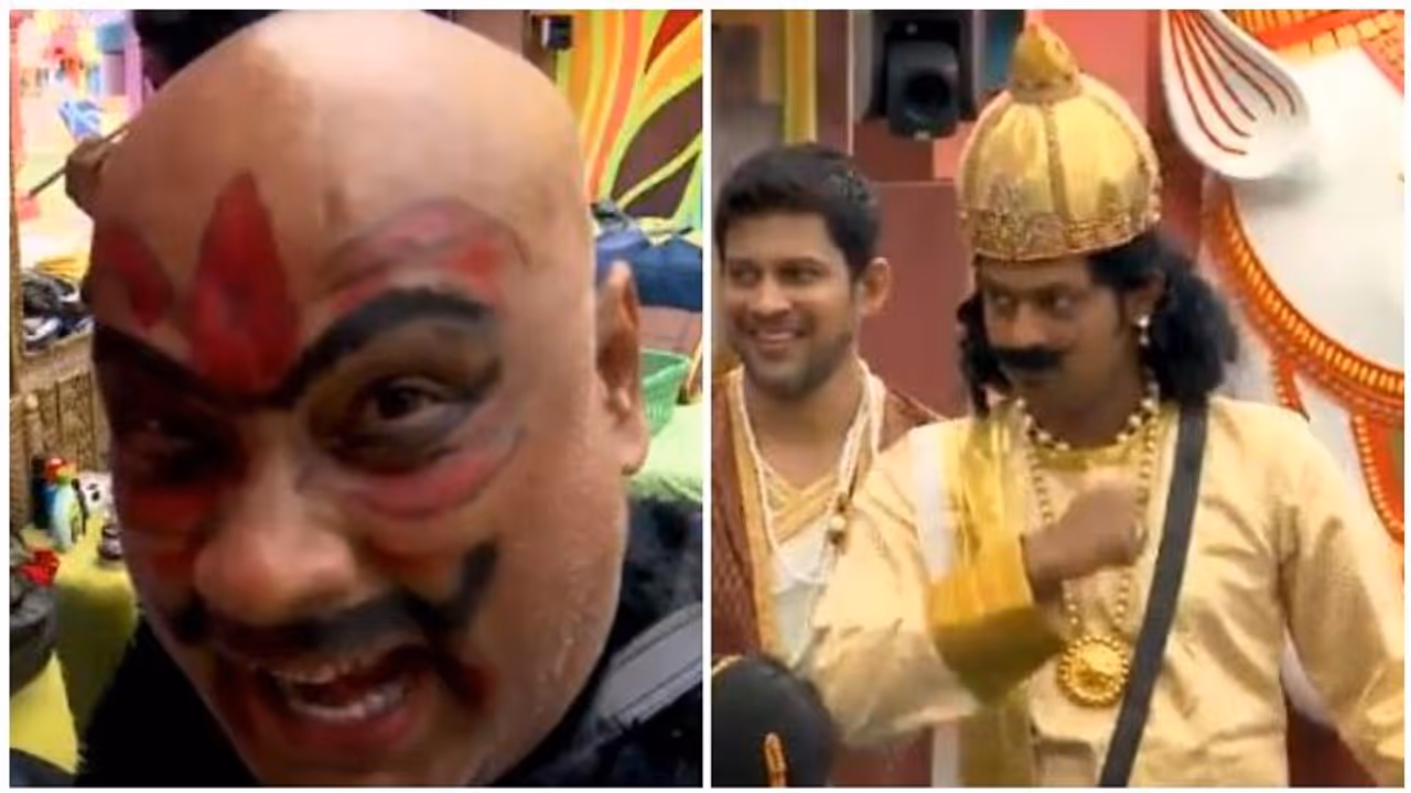 அரக்கனாக மாறிய சுரேஷ்... அரசனாக மாறிய ரியோ...! புது டாஸ்கால் களைகட்டும் பிக்பாஸ் வீடு..! அரக்கனாக மாறிய சுரேஷ்... அரசனாக மாறிய ரியோ...! புது டாஸ்கால் களைகட்டும் பிக்பாஸ் வீடு..!