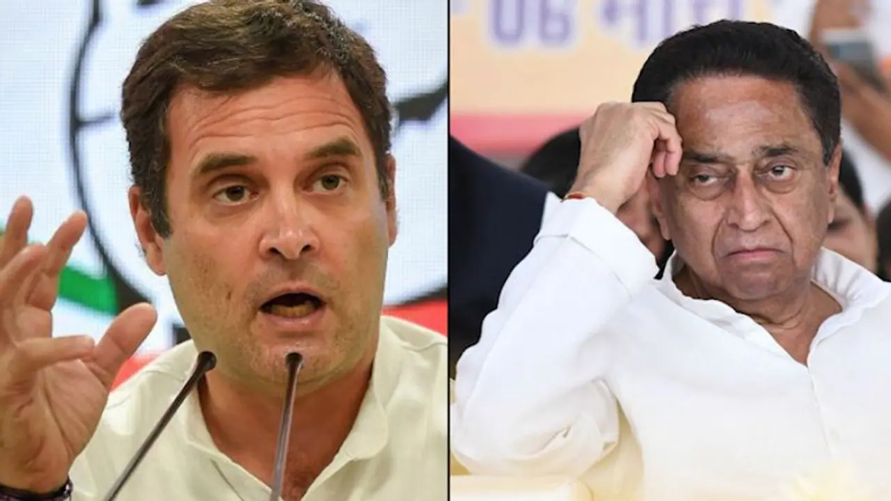 Rahul on Kamal Nath's 'item' jibe: 'It is unfortunate' Rahul on Kamal Nath's 'item' jibe: 'It is unfortunate'