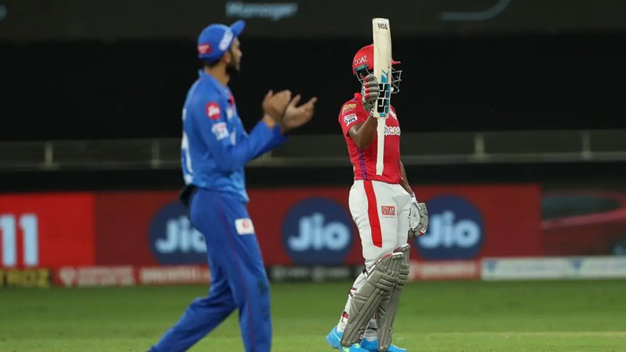 IPL 2020: ಬಲಿಷ್ಠ ಡೆಲ್ಲಿ ಮಣಿಸಿದ ಪಂಜಾಬ್, ಅಂಕಪಟ್ಟಿಯಲ್ಲಿ 5ನೇ ಸ್ಥಾನ! IPL 2020: ಬಲಿಷ್ಠ ಡೆಲ್ಲಿ ಮಣಿಸಿದ ಪಂಜಾಬ್, ಅಂಕಪಟ್ಟಿಯಲ್ಲಿ 5ನೇ ಸ್ಥಾನ!