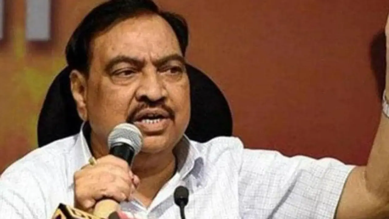 Maha setback for BJP: Eknath Khase quits party, set to join NCP