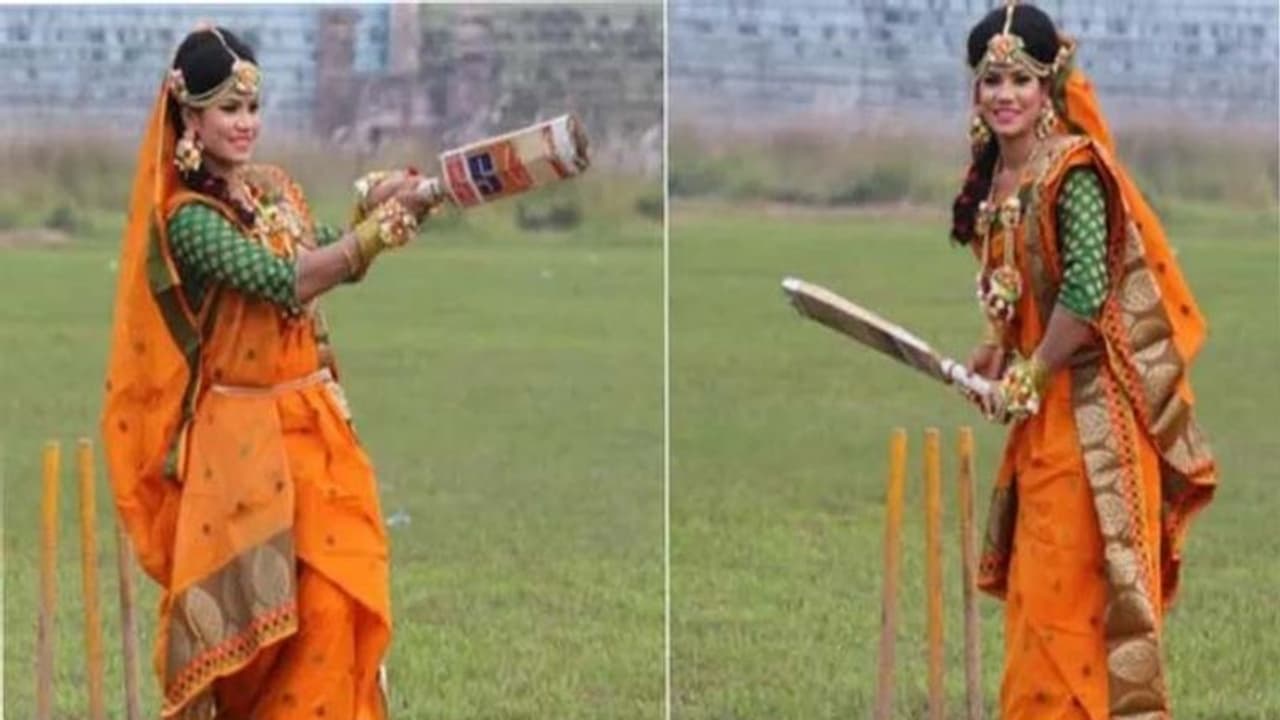 పెళ్లి వేడుకల్లో బ్యాట్ చేతపట్టిన బంగ్లా క్రికెటర్... అభిమానులు ఫిదా పెళ్లి వేడుకల్లో బ్యాట్ చేతపట్టిన బంగ్లా క్రికెటర్... అభిమానులు ఫిదా