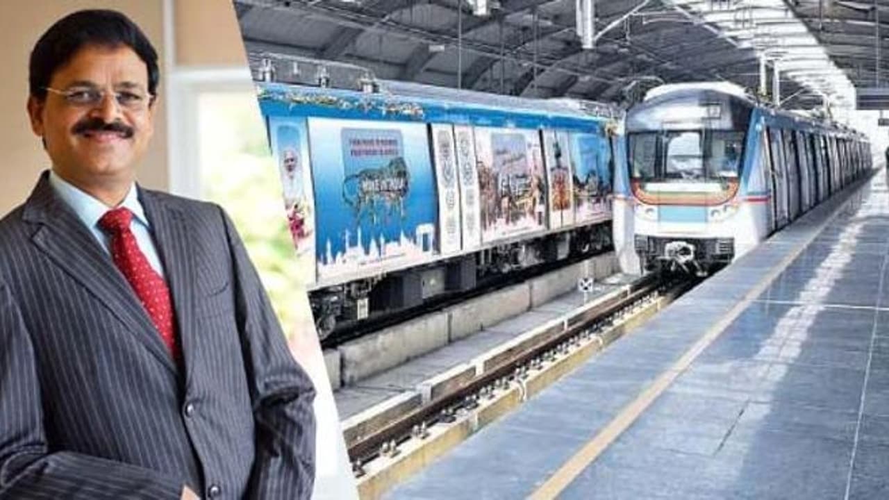 ఎల్ అండ్ టి మెట్రో రైలు ఎండీకి ప్రతిష్టాత్మక అవార్డు.. ఎల్ అండ్ టి మెట్రో రైలు ఎండీకి ప్రతిష్టాత్మక అవార్డు..