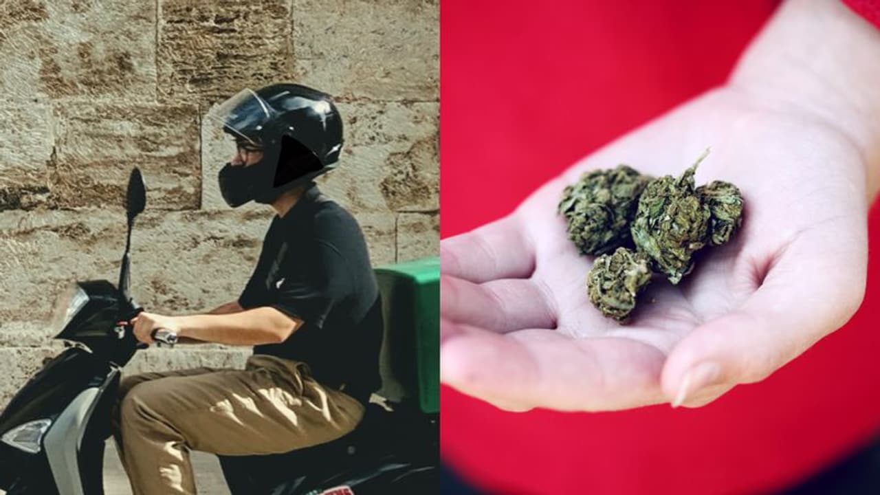 Delivery boy in Bengaluru turns drug peddler Delivery boy in Bengaluru turns drug peddler