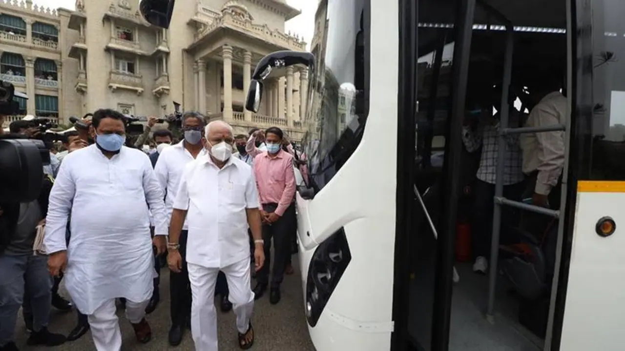 BMTC begins trial of first electric bus in Bengaluru BMTC begins trial of first electric bus in Bengaluru