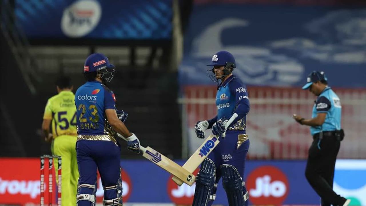 অনবদ্য ব্যাটিং ইশান কিষাণ ও ডিককের, চেন্নাইকে ১০ উইকেটে হারিয়ে ফের লিগ শীর্ষে মুম্বই অনবদ্য ব্যাটিং ইশান কিষাণ ও ডিককের, চেন্নাইকে ১০ উইকেটে হারিয়ে ফের লিগ শীর্ষে মুম্বই