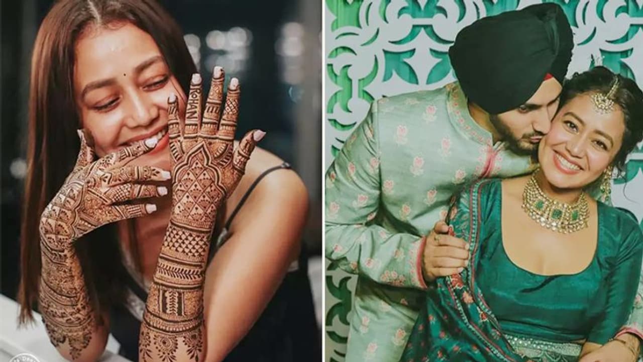 होने वाली पत्नी को kiss करते दिखे रोहनप्रीत सिंह, नेहा ने दिखाया कहां लिखा है होने वाले पति का नाम होने वाली पत्नी को kiss करते दिखे रोहनप्रीत सिंह, नेहा ने दिखाया कहां लिखा है होने वाले पति का नाम