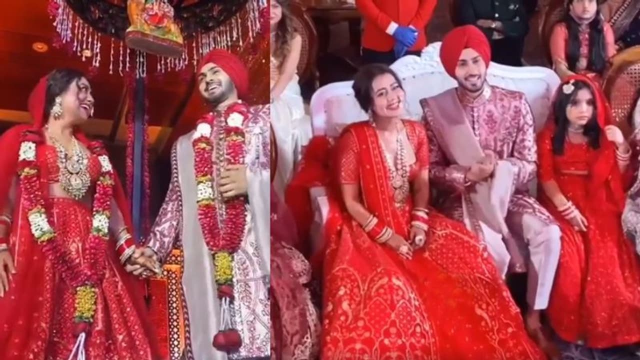 Neha Kakkar ties knot with Rohanpreet Singh, take a sneak peek into their dream wedding Neha Kakkar ties knot with Rohanpreet Singh, take a sneak peek into their dream wedding