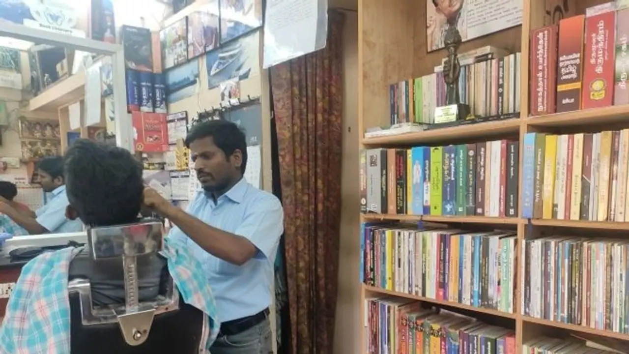 Why library salon owner Ponmariappan makes India proud