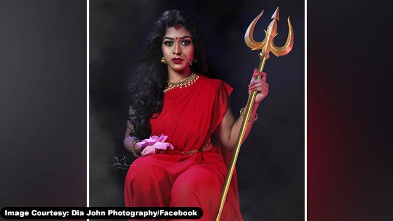 Kerala photographer Dia John apologises for insulting Hindu Goddess Kerala photographer Dia John apologises for insulting Hindu Goddess