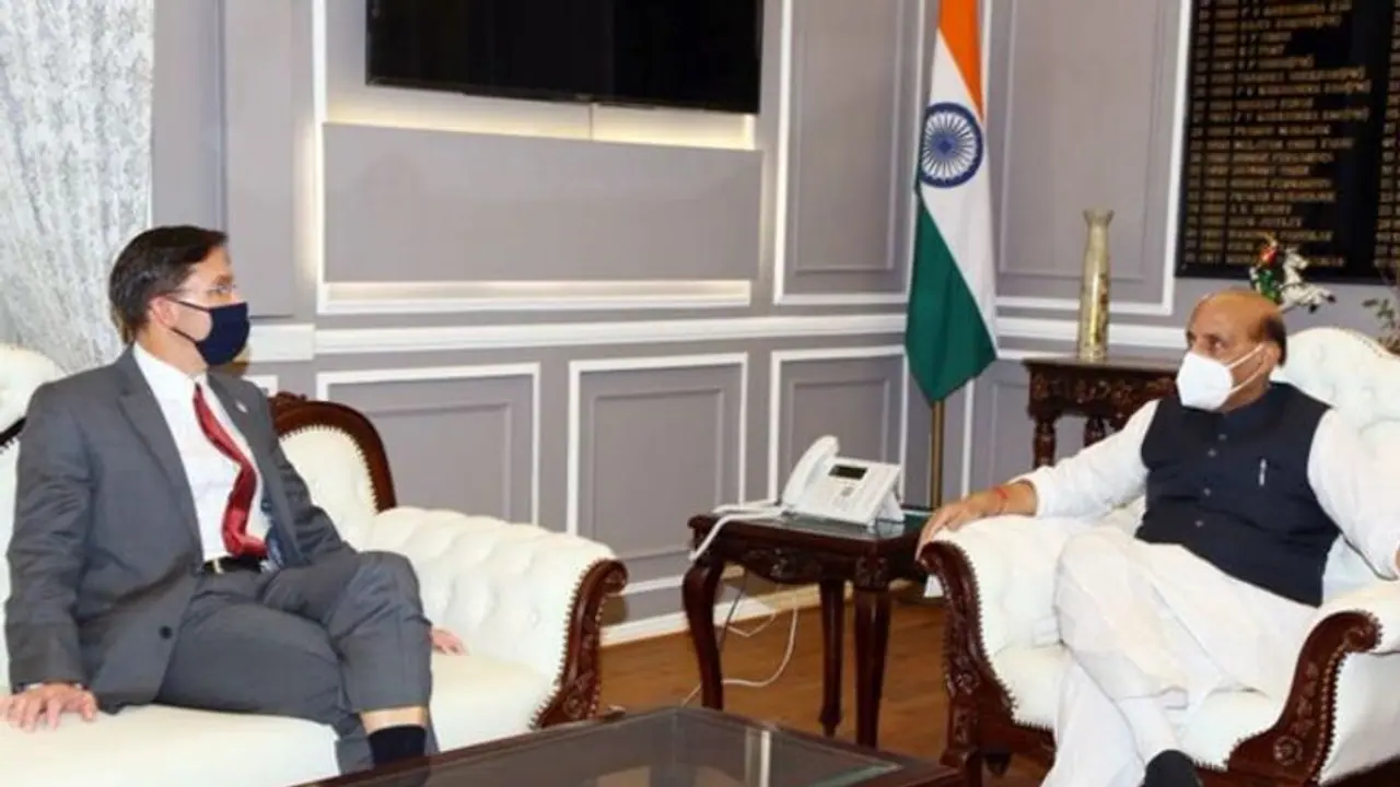 দিল্লিতে রাজনাথ এসপার বৈঠক, পাশে থাকার বার্তা নিয়ে ভারতে মার্কিন প্রতিরক্ষা সচিব দিল্লিতে রাজনাথ এসপার বৈঠক, পাশে থাকার বার্তা নিয়ে ভারতে মার্কিন প্রতিরক্ষা সচিব