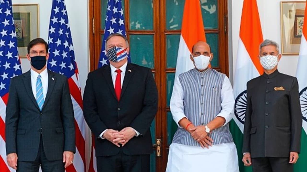 అమెరికా, ఇండియా మధ్య బెకా ఒప్పందం: రక్షణ సంబంధాల్లో కొత్త అంకం అమెరికా, ఇండియా మధ్య బెకా ఒప్పందం: రక్షణ సంబంధాల్లో కొత్త అంకం