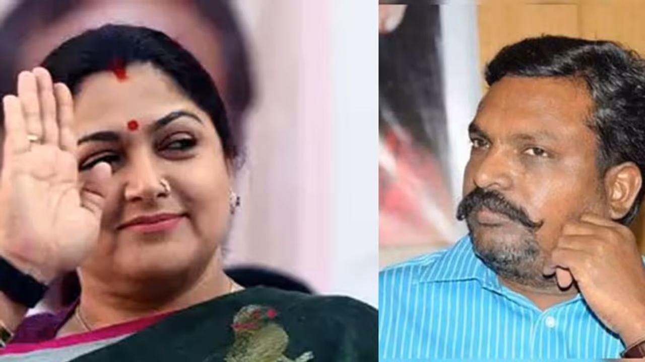 ஒவ்வொரு பெண்களையும் இழிவுபடுத்திட்டீங்க.. என்னை எதிர்க் கொள்ள திராணி இருக்கா..? திருமாவை திணறடிக்கும் குஷ்பு.! ஒவ்வொரு பெண்களையும் இழிவுபடுத்திட்டீங்க.. என்னை எதிர்க் கொள்ள திராணி இருக்கா..? திருமாவை திணறடிக்கும் குஷ்பு.!