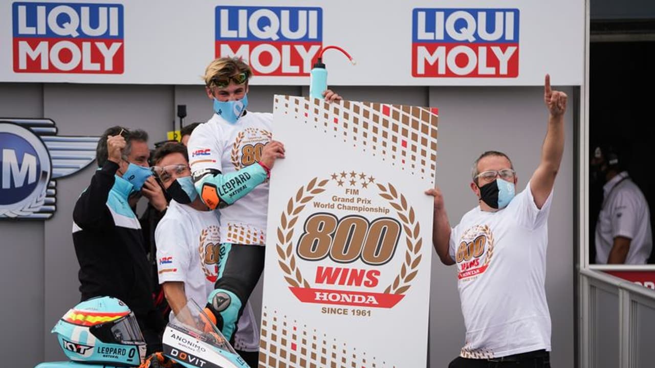 FIM ವಿಶ್ವ ಚಾಂಪಿಯನ್ಶಿಪ್ ಗ್ರ್ಯಾಂಡ್ ಪ್ರಿಕ್ಸ್ನಲ್ಲಿ ಹೋಂಡಾಗೆ 800ನೇ ಗೆಲುವು! FIM ವಿಶ್ವ ಚಾಂಪಿಯನ್ಶಿಪ್ ಗ್ರ್ಯಾಂಡ್ ಪ್ರಿಕ್ಸ್ನಲ್ಲಿ ಹೋಂಡಾಗೆ 800ನೇ ಗೆಲುವು!