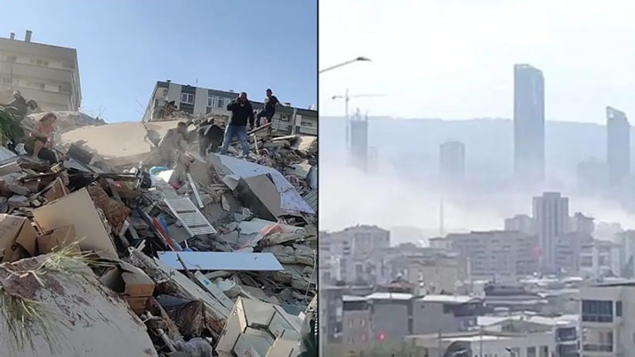 7.0 quake rocks Greek island, buildings collapse in Turkish city 7.0 quake rocks Greek island, buildings collapse in Turkish city