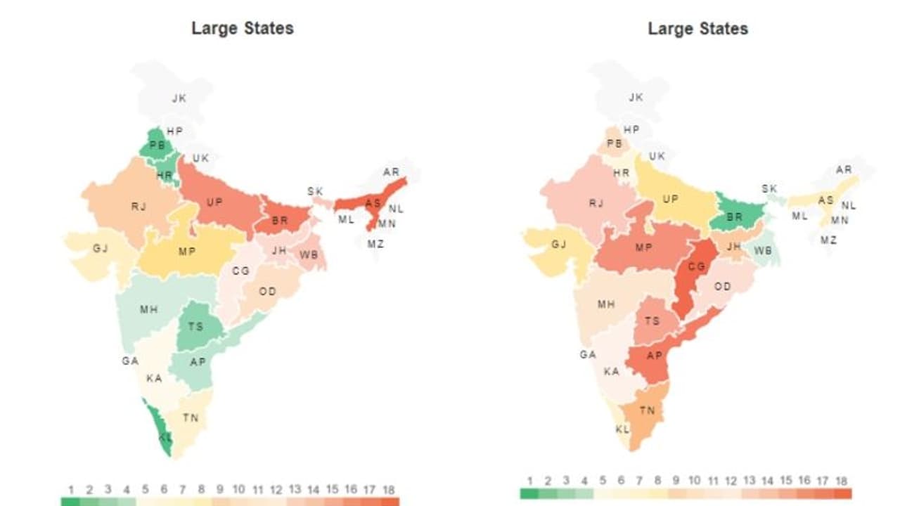 సుపరిపాలనలో కేరళ టాప్: ఏపీకి మూడు, తెలంగాణకి ఐదో ర్యాంక్ సుపరిపాలనలో కేరళ టాప్: ఏపీకి మూడు, తెలంగాణకి ఐదో ర్యాంక్