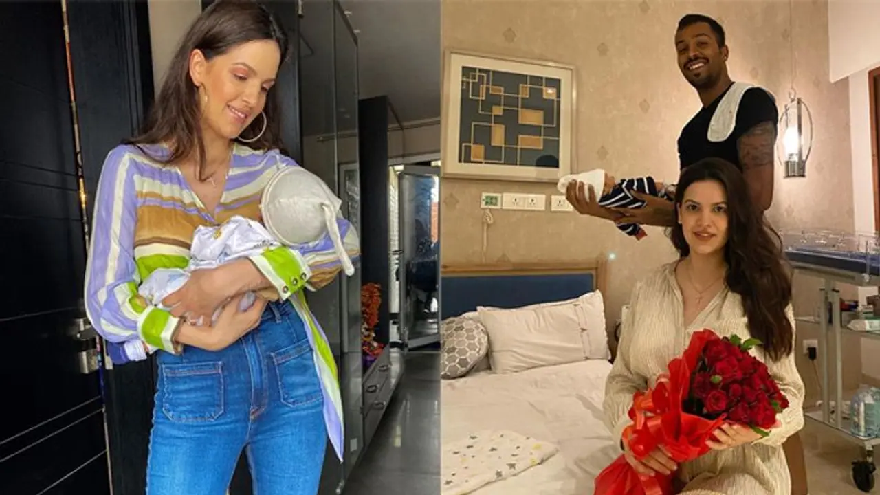 Here's how Hardik Pandya's wife Natasa Stankovic and baby Adastya celebrated Diwali Here's how Hardik Pandya's wife Natasa Stankovic and baby Adastya celebrated Diwali