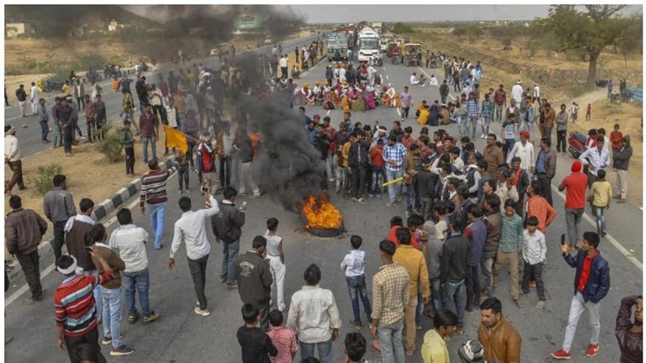 രാജസ്ഥാനിൽ ഗുജ്ജർ സംവരണ പ്രക്ഷോഭം: കരൗലിയിൽ നിരോധനാജ്ഞ