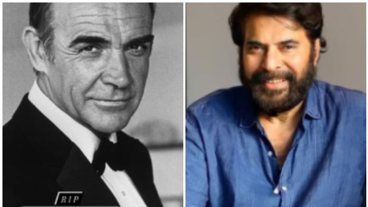 ജെയിംസ് ബോണ്ട് എന്ന പേര് ഒരു നടനെ മാത്രം ഓർമ്മിപ്പിക്കുന്നു, ഷോണ് കോണറിക്ക് ആദരവുമായി മമ്മൂട്ടി ജെയിംസ് ബോണ്ട് എന്ന പേര് ഒരു നടനെ മാത്രം ഓർമ്മിപ്പിക്കുന്നു, ഷോണ് കോണറിക്ക് ആദരവുമായി മമ്മൂട്ടി