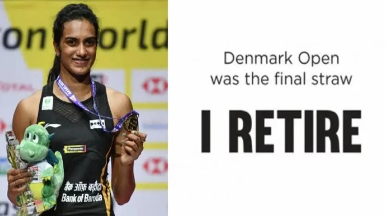സിന്ധു വിരമിച്ചോ..? ഞെട്ടലുണ്ടാക്കി ബാഡ്മിന്റണ് താരത്തിന്റെ കുറിപ്പ് സിന്ധു വിരമിച്ചോ..? ഞെട്ടലുണ്ടാക്കി ബാഡ്മിന്റണ് താരത്തിന്റെ കുറിപ്പ്