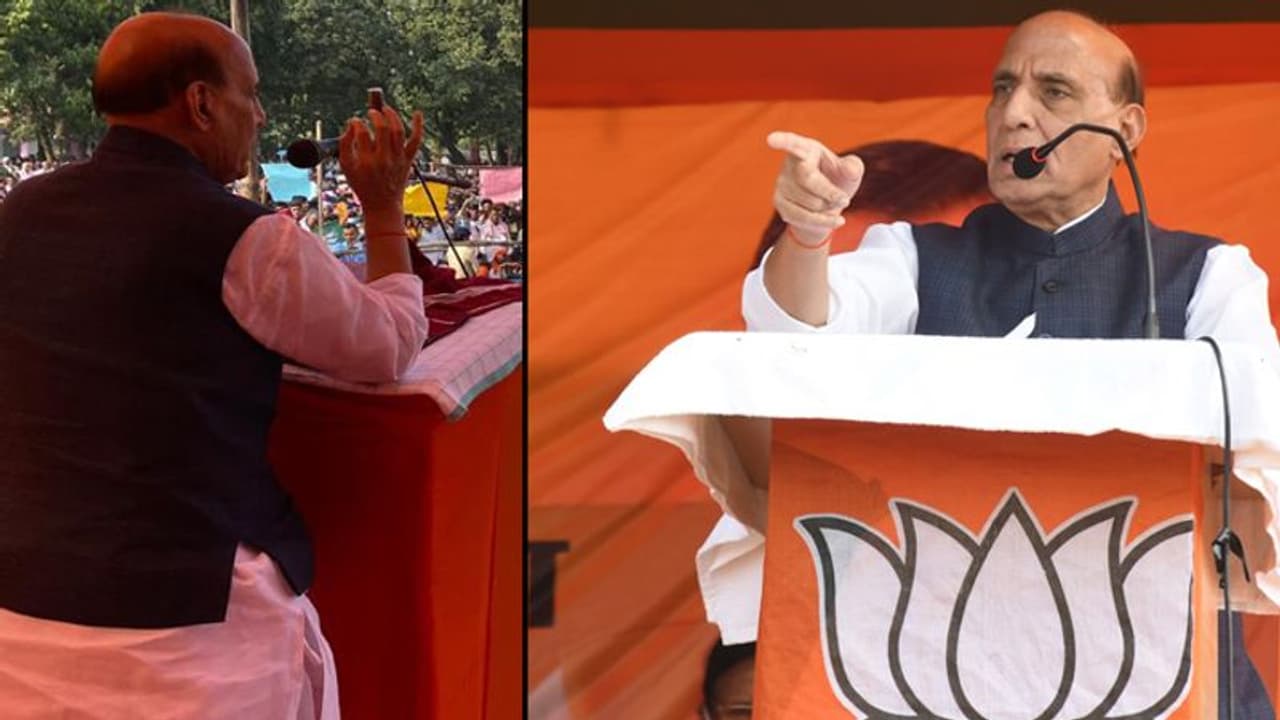 गिलगित बाल्टिस्तान पर भारत का फिर दावा, बिहार में राजनाथ सिंह बोले पाकिस्तान ने किया है अवैध कब्जा