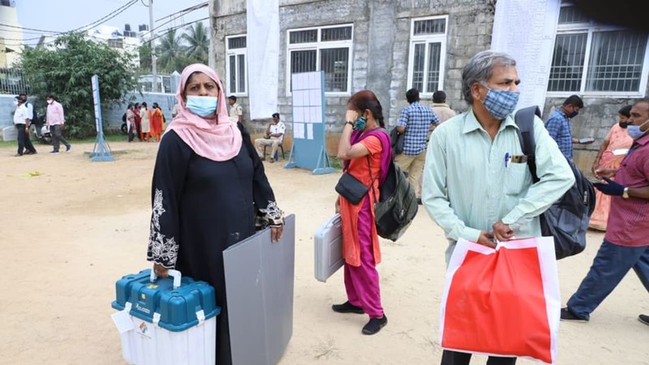 Karnataka bypolls: Voting in RR Nagar, Shira begins