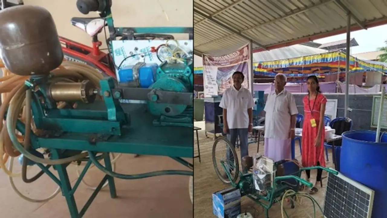 Achievement beyond her age: 15 year old designs automatic sprayer that protects farmers